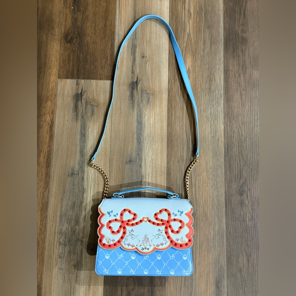 Danielle Nicole Embroidered Shoulder Bag Snow Whi… - image 1